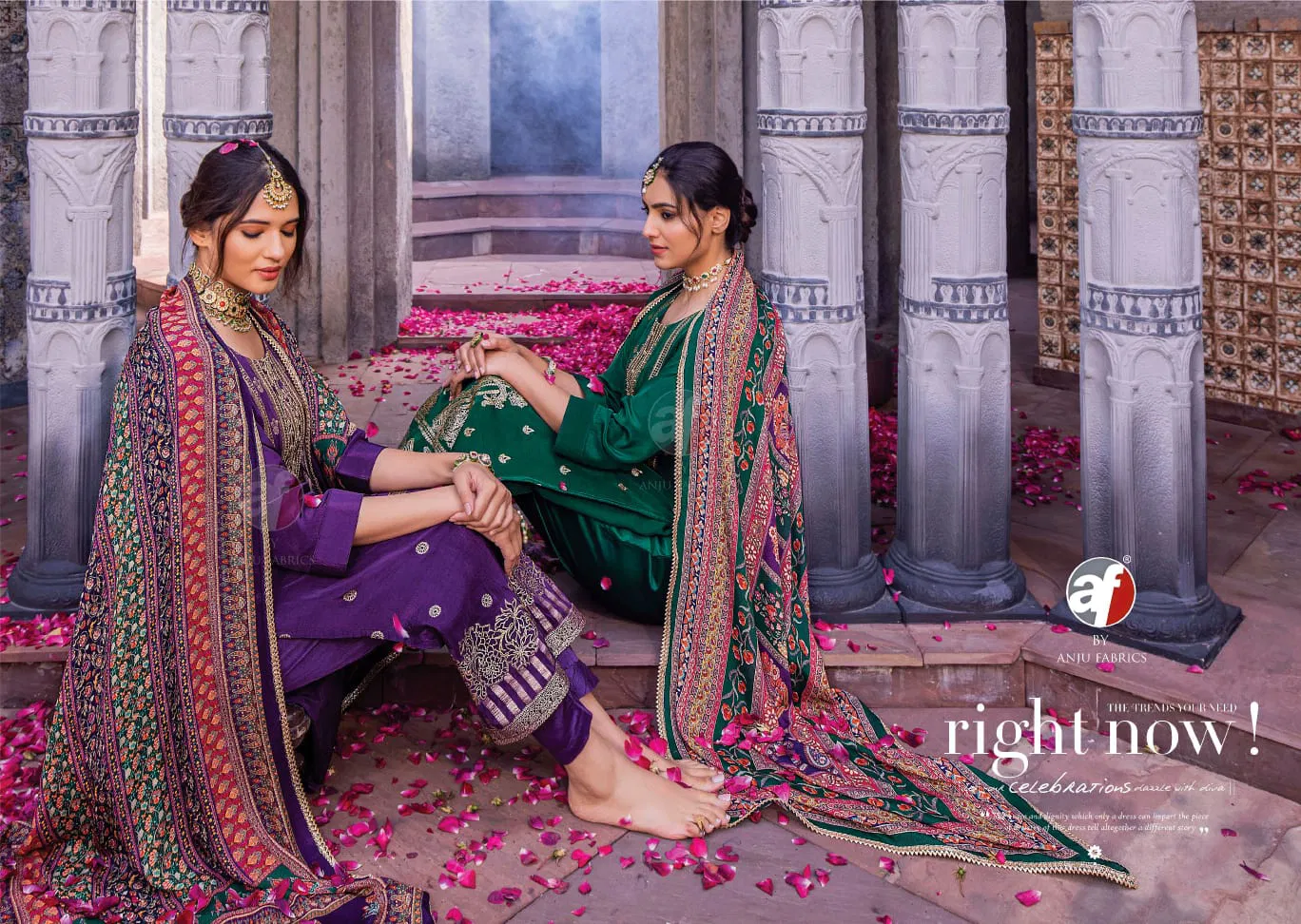 Dastoor By Af Crepe With Heavy Jacquard  Readymade Suits Wholesale Suppliers In Mumbai
